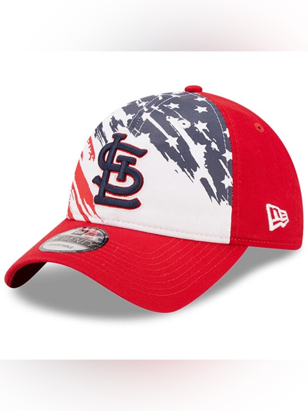 St. Louis Cardinals Era Red White and Blue 4th of July 9TWENTY Women's Cap
